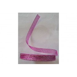 Nastro Fucsia Glitterato 10mmx23mt