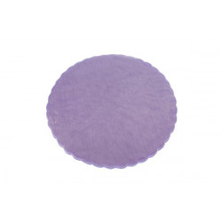 Velo Tulle Orlato Lilla 50pz