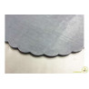 Velo Tulle Orlato Argento 50pz Velo Tulle Orlato Argento 50pz