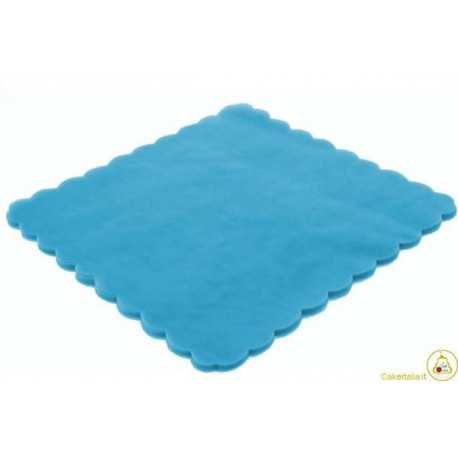 Velo Tulle Orlato Quadrato Tiffany 50pz Velo Tulle Orlato Quadrato Tiffany 50pz