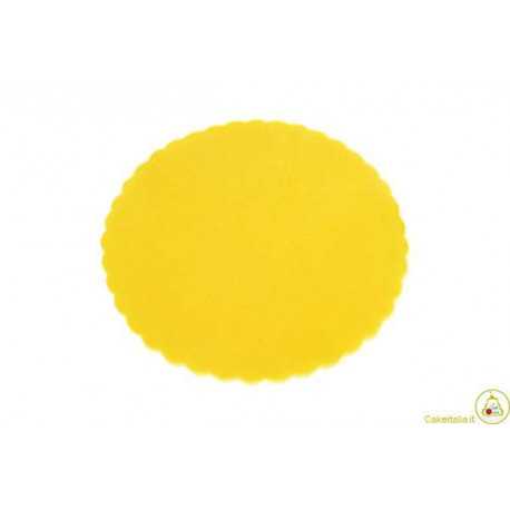 Velo Tulle Orlato Giallo 50pz Velo Tulle Orlato Giallo 50pz