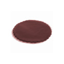 Veli Orlati Bordeaux in TNT Ø24 cm – Per Portaconfetti e Confezioni Regalo (50 Pz)