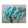 Fiore di Calle cm 2 pz 12 celeste Fiore di Calle cm 2 pz 12 celeste