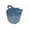 Scatola Regalo Tonda con fiocco Azzurro in plexiglas 6cm Scatola Regalo Tonda con fiocco Azzurro in plexiglas 6cm