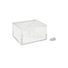 Scatola in Plexiglas con Divisorio 10x10x6 cm – Per Confetti, Regali e Confezioni