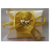 Scatola portaconfetti in cartoncino bustina Oro decoro cuore 9x7cm Scatola portaconfetti in cartoncino bustina Oro decoro cuore 9x7cm