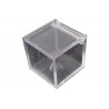 Scatola Cubo portaconfetti Opaco Grezzo in plexiglas 5x5x5cm