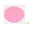 Velo Tulle Orlato Rosa in confezione da 50 veli di diametro 24 cm Velo Tulle Orlato Rosa in confezione da 50 veli di diametro 24 cm