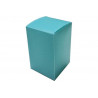 Scatola Quadrata portaconfetti traslucido Celeste in PVC 5x5x8cm 4pz Scatola Quadrata portaconfetti traslucido Celeste in PVC 5x5x8cm 4pz