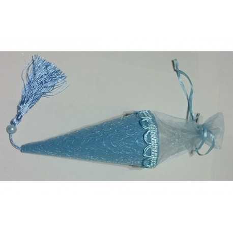 Coni porta confetti Celeste pz1 Coni porta confetti Celeste pz1