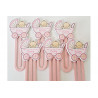 Set Clip Fermaglio Graffetta Carrozzina bimba Rosa pz6 Set Clip Fermaglio Graffetta Carrozzina bimba Rosa pz6