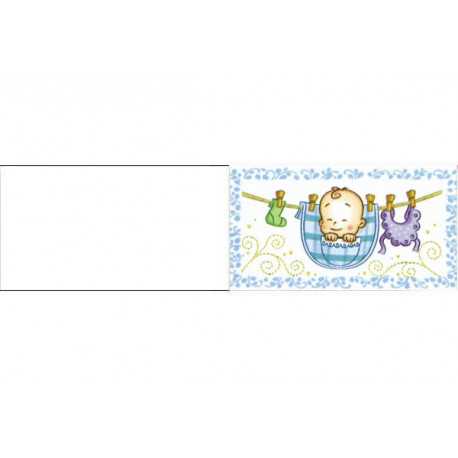 5 bigliettini per bomboniere stampabili Nascita Battesimo Tema Stendino Celeste 5 bigliettini per bomboniere stampabili Nascita Battesimo Tema Stendino Celeste
