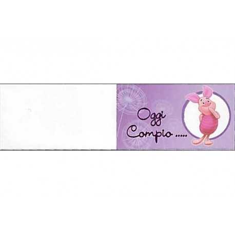 5 bigliettini per bomboniere stampabili Compleanno Tema Pimpi 5 bigliettini per bomboniere stampabili Compleanno Tema Pimpi