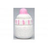 Gessetto Profumato Biberon Decorato Rosa Gessetto Profumato Biberon Decorato Rosa