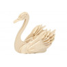 Puzzle 3D in legno tema Cigno Puzzle 3D in legno tema Cigno