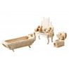 Puzzle 3D in legno tema Bagno