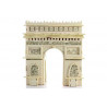 Puzzle 3D grande in legno tema Arco di trionfo