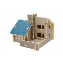 Puzzle 3D in legno tema Cottage Felice