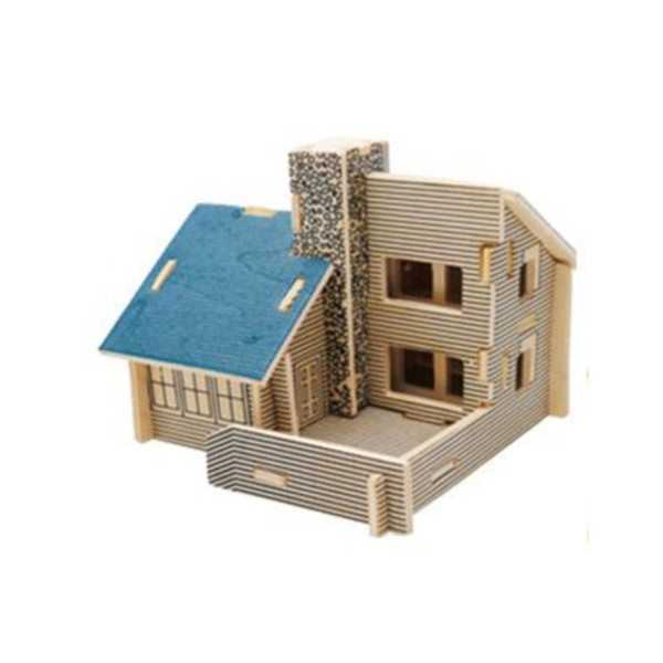 Vendita Puzzle 3D in legno tema Cottage Felice
