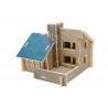 Puzzle 3D in legno tema Cottage Felice