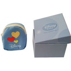 Astuccio e Zainetto Celeste con Cuori Disney