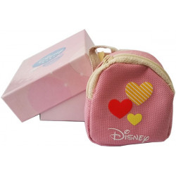 Astuccio e Zainetto Rosa con Cuori Disney