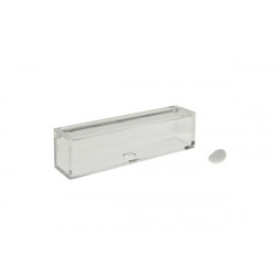 Scatola Rettangolare portaconfetti in plexiglas 12x3