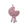 Coccarda Nascita Forma Carrozzina Grande Colore Rosa Coccarda Nascita Forma Carrozzina Grande Colore Rosa