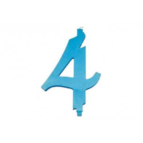 Candela Maxi cm 15 Celeste n° 4 Candela Maxi cm 15 Celeste n° 4