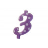 Candela Pois Lilla Maxi cm 12 n° 3 Candela Pois Lilla Maxi cm 12 n° 3
