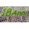 Candela sagomata 18° Compleanno cm 12x4 Candela sagomata 18° Compleanno cm 12x4