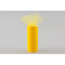 Rotolo tulle Giallo 25cmx100m