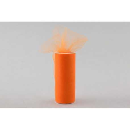 Rotolo tulle Arancione 25cmx100m Rotolo tulle Arancione 25cmx100m