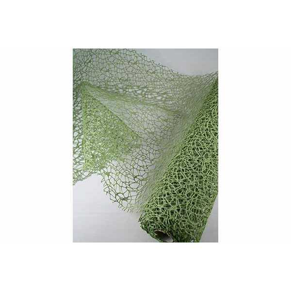 Rotolo in polycotton 12cm x 5mt colore Verde