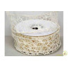 Rotolo in polycotton 12cm x 5mt Avorio Rotolo in polycotton 12cm x 5mt Avorio