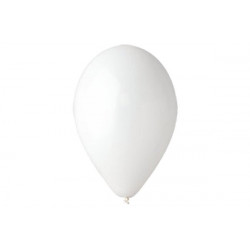 100 palloncini Bianchi diametro 19cm