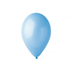 100 palloncini Celesti diametro 19cm