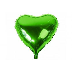 Palloncino a forma di Cuore Verde 45cm