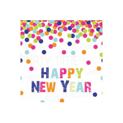 Tovaglioli 33x33 - 3 veli pz 20 tema Happy New Year