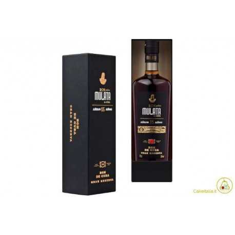 Rum Mulata Anejo 15 Anos cl 70 con astuccio