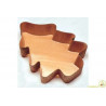 5 Stampi Albero Natale 100gr carta cellulosa calandrata ondulata microforata 5 Stampi Albero Natale 100gr carta cellulosa calandrata ondulata microforata