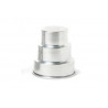 Stampo Mini Wedding Cake a 3 piani: stampo alluminio per mini torte americane a 3 piani h 8 cm Stampo Mini Wedding Cake a 3 piani: stampo alluminio per mini torte americane a 3 piani h 8 cm