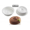 Stampo Vortex 1000ml 18cm Silicone Tortaflex Bianco Stampo Vortex 1000ml 18cm Silicone Tortaflex Bianco