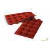 Ottagono Silikomart: stampo in silicone per 15 ottagoni mignon di ø38x26 mm Ottagono Silikomart: stampo in silicone per 15 ottagoni mignon di ø38x26 mm