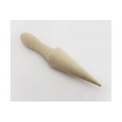 Cono per cialde in legno di  faggio cm 21