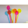Cucchiaini per Cocktails e bibite colorati pz 12 Cucchiaini per Cocktails e bibite colorati pz 12