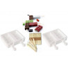 Kit 2 stampi per gelato Chocostick in silicone Kit 2 stampi per gelato Chocostick in silicone