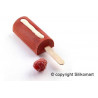 Stampo per mini gelati Chic in silicone bianco da Silikomart