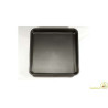Teglia quadrata per pizza in alluminio teflonato lato 35 cm, altezza 45 mm