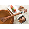 Spatola marrone con termometro Thermo Choc da Silikomart Spatola marrone con termometro Thermo Choc da Silikomart